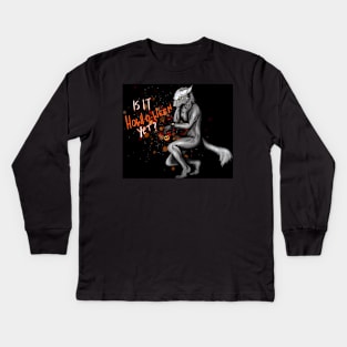 Howl-O-Ween Kids Long Sleeve T-Shirt